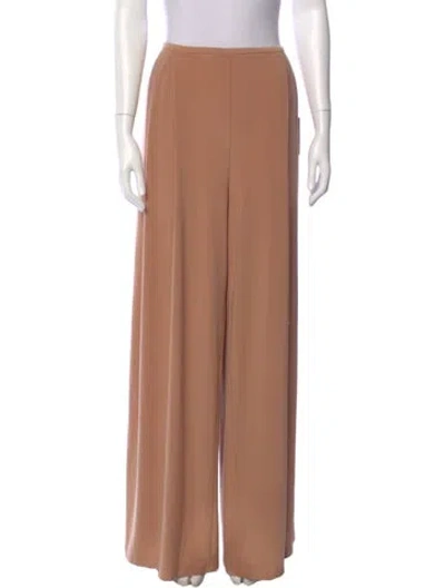 Pre-owned Norma Kamali Wide Leg Pants W/ Tags In Neutrals
