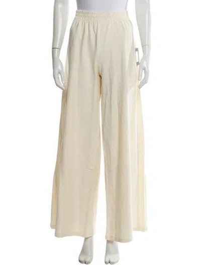 Pre-owned Norma Kamali Wide Leg Pants W/ Tags In Neutrals