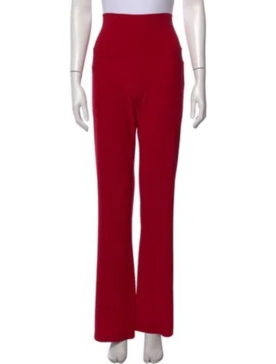 Pre-owned Norma Kamali Wide Leg Pants W/ Tags In Red