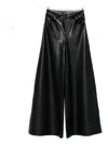 Norma Kamali Wide-leg Trousers In Black