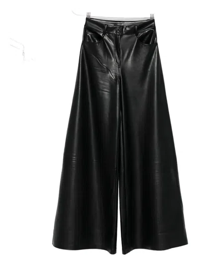 NORMA KAMALI WIDE-LEG TROUSERS