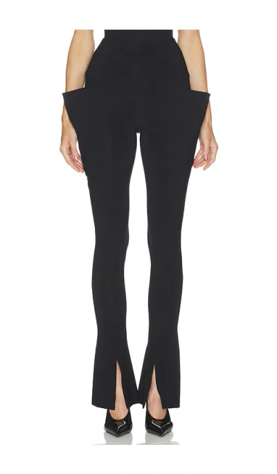 Norma Kamali Wing Spat Legging In Multi