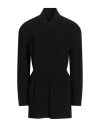 Norma Kamali Woman Mini Dress Black Size 6 Polyester, Elastane In Black