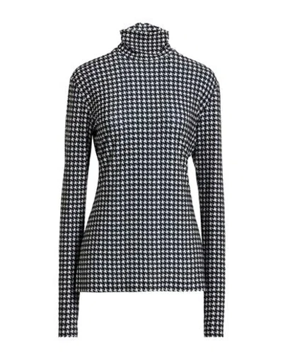 Norma Kamali Woman T-shirt Black Size 8 Polyester, Elastane