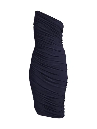 Norma Kamali Diana Dress In True Navy