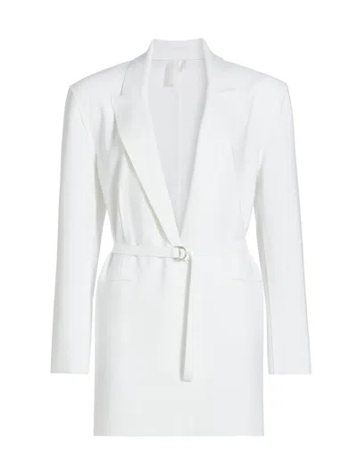 Norma Kamali Women's Easy Fit Sack Minidress In White