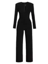 NORMA KAMALI WOMEN'S SHIRRED WAIST JUMPSUIT