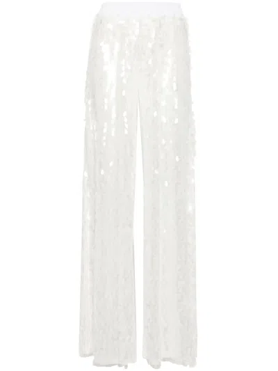 Norma Kamali Women's Trousers In White