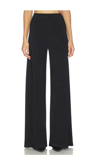 Norma Kamali X Lifestyle Bias Pant In Black
