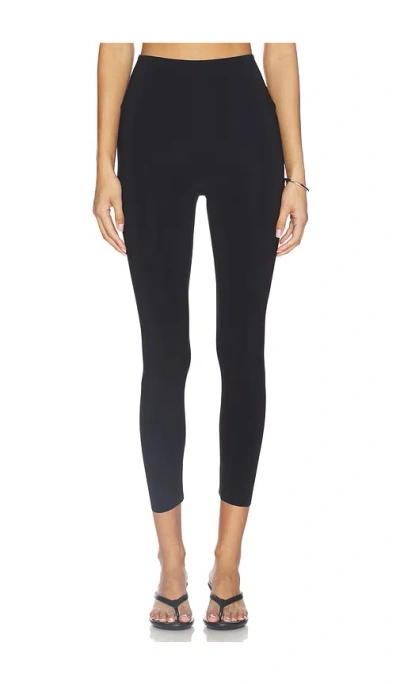 Norma Kamali X Lifestyle Cropped Legging In Black