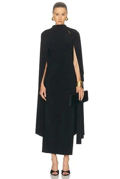 Norma Kamali X Lifestyle Wrap Shawl In Black