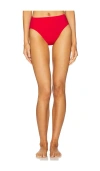 Norma Kamali X Revolve Underwire Bikini Bottom In Red