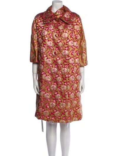 Pre-owned Norman Norell Ny Vintage 1960's Dress Set In Pink