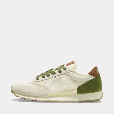 Norman Walsh Beige & Grass Green In Multi