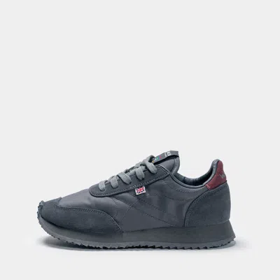 Norman Walsh Gray Burgundy In Blue