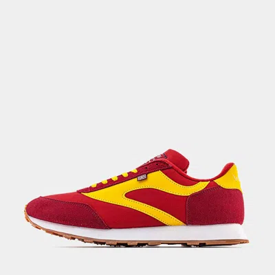 Norman Walsh Red Yellow In Animal Print