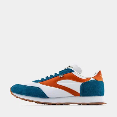 Norman Walsh White Teal Orange In Multi