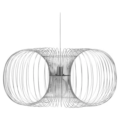 Pre-owned Normann Copenhagen Coil Pendant Lamp By Simon Legald In Transparent