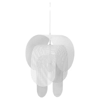 Pre-owned Normann Copenhagen Superpose White Pendant Lamp By Frederik Kurzweg