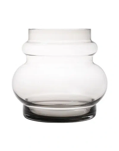 Normann Copenhagen Tivoli Balloon Vase Medium Vase Grey Size - Glass