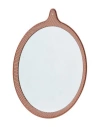 Normann Copenhagen Tivoli Ticket Mirror Large Mirror Brown Size - Glass, Steel