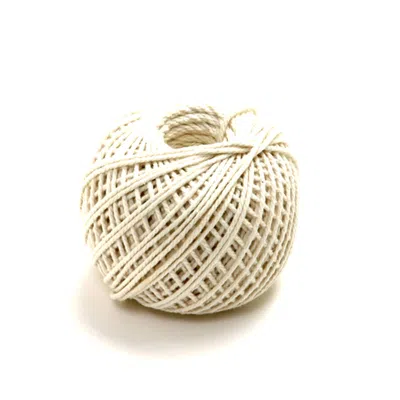 Norpro Cotton Twine, 220 Ft White, Food Safe 100% Cotton In Brown