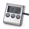 Norpro Digital Probe Thermometer/timer In Silver