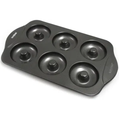 Norpro Nonstick 6-cavity Donut Pan In Black