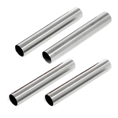 Norpro Stainless Steel Cannoli Forms, 5.75-inch, Set Of 4 In Silver