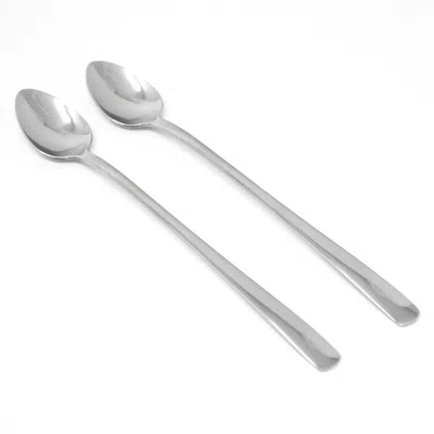 Norpro Stainless Steel Iced Tea Spoons, 8.25-inch, Set Of 2