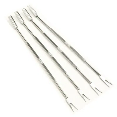Norpro Stainless Steel Seafood Forks/lobster Picks, Set Of 4 In Silver