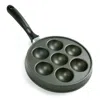 Norpro Stuffed Aebleskiver Pancake Pan With 2.25-inch Cavities