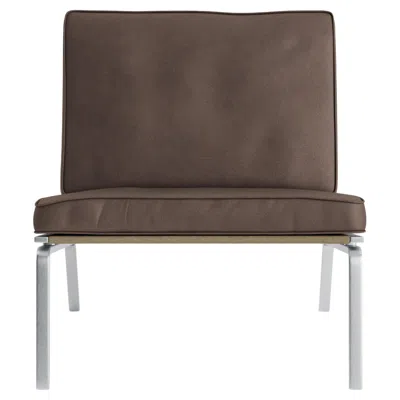 Pre-owned Norr11 Contemporary Lounge Chair 'man' By , Dunes, Brown