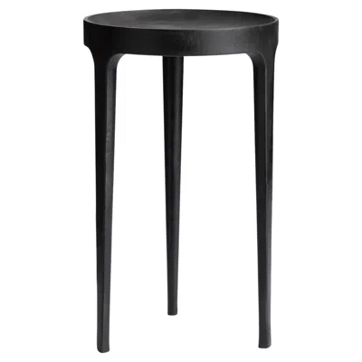 Pre-owned Norr11 Contemporary Side Table 'ghost' By , Black Aluminium