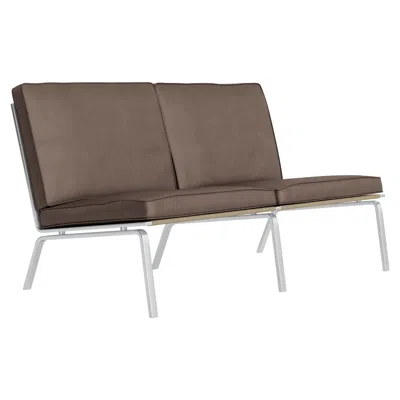 Pre-owned Norr11 Contemporary Sofa 'man' By , Two Seater, Dunes, Brown