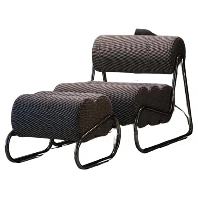 Pre-owned Norr11 Customizable  Fave Chair & Stool By Kristian Sofus Hansen & Tommy Hyldahl In Black