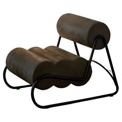 Pre-owned Norr11 Customizable  Fave Lounge Chair By Kristian Sofus Hansen & Tommy Hyldahl In Black