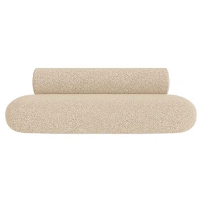 Pre-owned Norr11 Customizable  Hippo Sofa By Kristian Sofus Hansen And Tommy Hyldahl In Sand