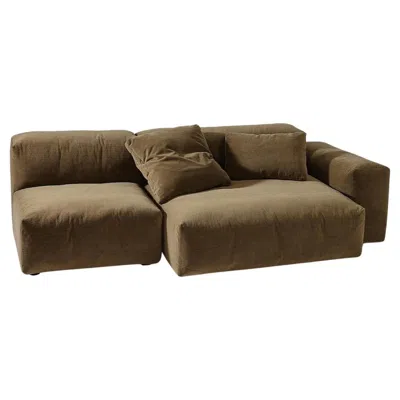 Pre-owned Norr11 Customizable  Repose Modular Sofa By Kristian Sofus Hansen & Tommy Hyldahl In Black
