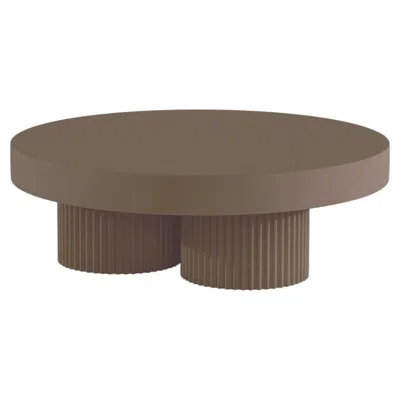 Pre-owned Norr11 'gear Table' By , Round, Clay In Gray