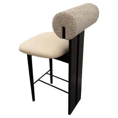 Pre-owned Norr11 Hippo Counter Stool By Kristian Sofus Hansen & Tommy Hyldahl In Stock In Sand