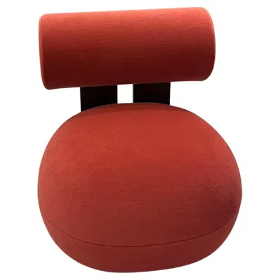 Pre-owned Norr11 Hippo Lounge Chair By Kristian Sofus Hansen & Tommy Hyldahl In Stock In Red