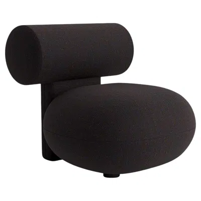 Pre-owned Norr11 'hippo' Upholstered Lounge Chair By , Zero, Black