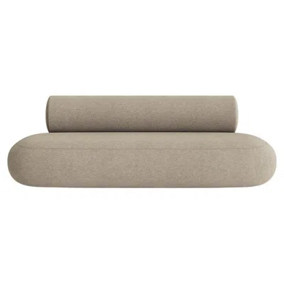 Pre-owned Norr11 'hippo' Upholstered Sofa By , Barnum Bouclé Col.03 In Brown