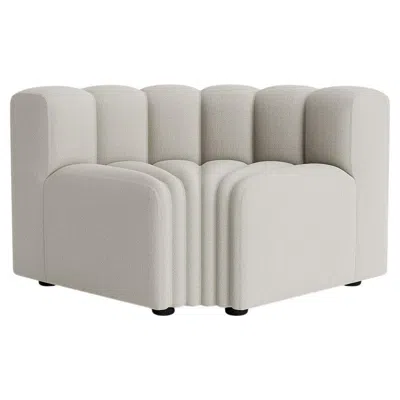 Pre-owned Norr11 'studio' Sofa By , Modular Sofa, Corner Module, Whisper (outdoor) In Gray