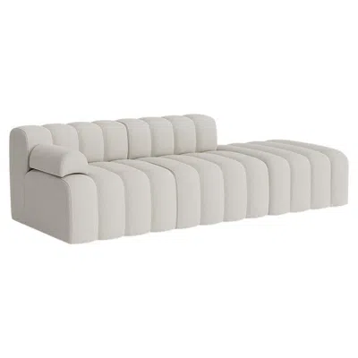 Pre-owned Norr11 'studio' Sofa By , Modular Sofa, Setup 1, Savane Whisper (outdoor) In Gray