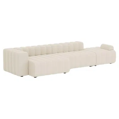 Pre-owned Norr11 'studio' Sofa By , Modular Sofa, Setup 12, White