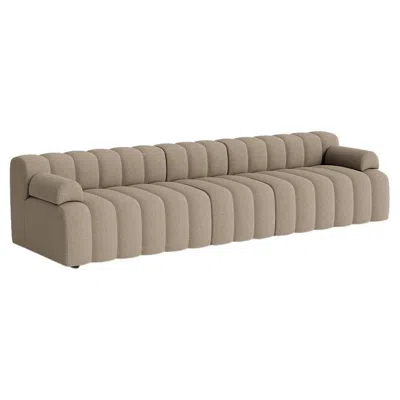 Pre-owned Norr11 'studio' Sofa By , Modular Sofa, Setup 3, Coconut (outdoor) In Brown