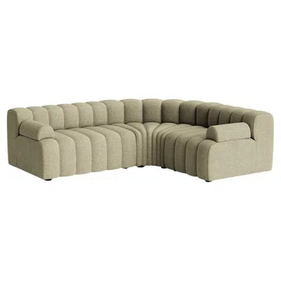 Pre-owned Norr11 'studio' Sofa By , Modular Sofa, Setup 4, Green