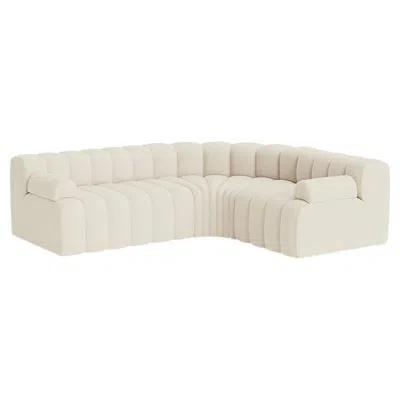 Pre-owned Norr11 'studio' Sofa By , Modular Sofa, Setup 4, White